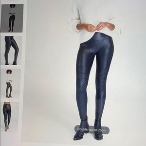 Spanx Faux Quilted Leggings
